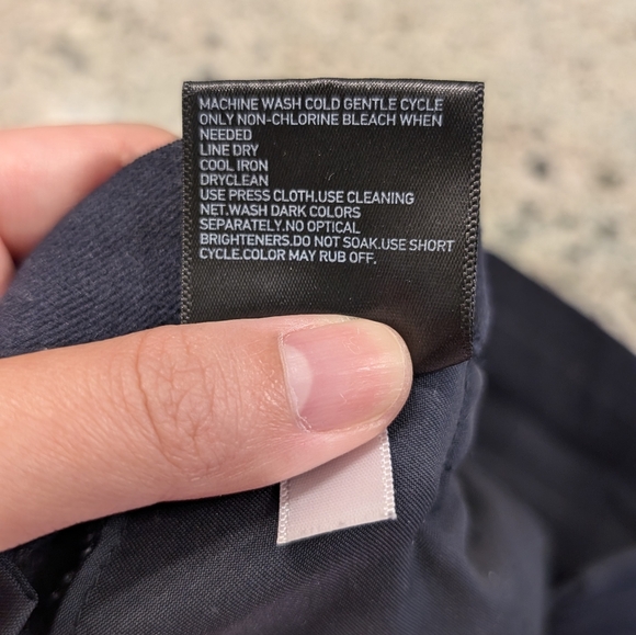 Uniqlo Navy Windowpane Ankle Pants - Picture 5 of 6